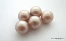Swarovski Round Pearl Art 5810 Powder Almond 5mm
